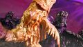 A black Hedorah retaliating
