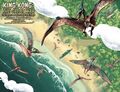 Pteranodons over the wreck of the U-184