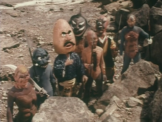 Coonjo's minions in episode 1 of Go! Kotaro Ushiwaka