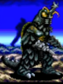 Megalon's sprite in Godzilla (Alfa System video game)