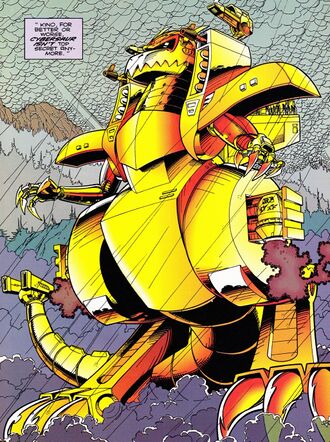 Cybersaur in Dark Horse's Godzilla #1