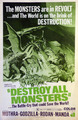 U.S. Destroy All Monsters pressbook cover