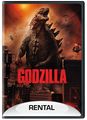 Godzilla rental DVD