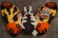 Mothra Travel Pillow
