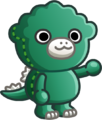 Chibi Godzilla in Castle & Dragon