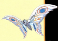 Armor Mothra concept art