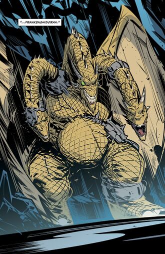 Frankenghidorah in Godzilla: Here There Be Aliens