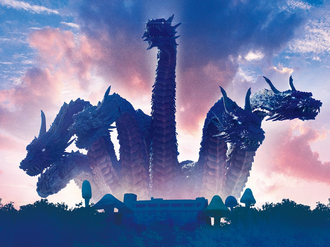 Yamata no Orochi in Brush of the God