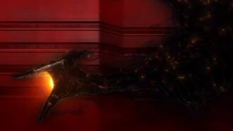 A giant Rodan in episode 10 of Godzilla Singular Point