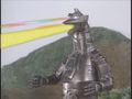 Black Mechagodzilla fires all of its weapons