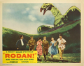 American Rodan lobby card (RKO variant)