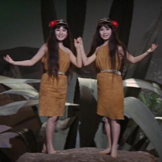 The Shobijin in Ghidorah, the Three-Headed Monster