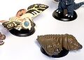 Zacca SD Mothra imago and larva