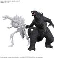 Bandai Godzilla 2024 and Skeleton model kit