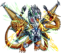Mecha-King Ghidorah in Monster Strike