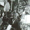 Tsuburaya on the set of Invisible Man