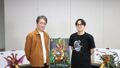 Game's producer Ryosuke Sato with Shinji Nishikawa