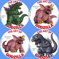 Godzilla 2000, Baragon and Godzilla 2001