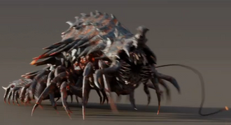 The Endopede's model from Monarch: Legacy of Monsters