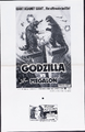 U.S. Godzilla vs. Megalon pressbook back cover