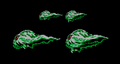 Unused Flying Stage Hedorah sprites