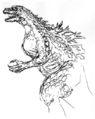 Godzilla concept art