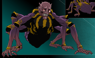 Trichonephila's visual for Kaiju No. 8