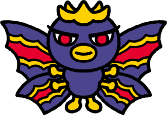 Chibi Battra in Chibi Godzilla Raids Again