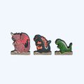 Godzilla vs. Destoroyah 30th Anniversary Rubber Figure Set