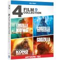 Warner Bros. Blu-Ray Collection with Godzilla, Kong: Skull Island, Godzilla: King of the Monsters, and Godzilla vs. Kong