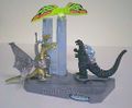 Bandai Japan DX Real Mothra Mecha-King Ghidorah with Mothra Leo and Godzilla set