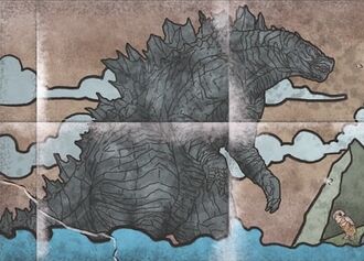 Godzilla during his youth as per his recollection in Godzilla Dominion