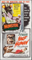 U.S. Half Human and Monster from Green Hell three-sheet poster