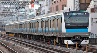 An E233 Series train