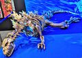 Godzilla skeleton prop