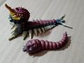 Battra Larva and Mothra Larva