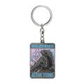 Godzilla relief key chain
