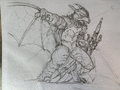 Rodan x Raphael concept art by Fero Pe