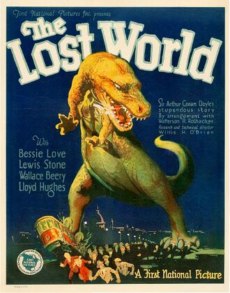 Theatrical poster for The Lost World