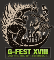 Gfantis on the G-Fest XVIII poster