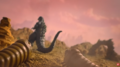 The Mothra Larva twins