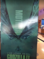 Brazilian 4 sides standee Mothra
