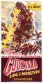 American Godzilla, King of the Monsters! three sheet poster