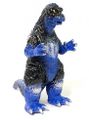 Blue, black, and silver Godzilla 1964