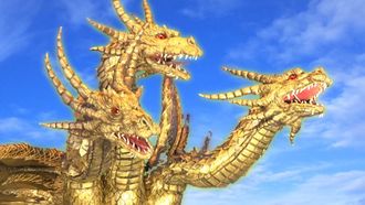 King Ghidorah in Godziban