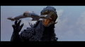 Godzilla tries to eat the Griffon