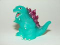 Godzilla 2000 finger puppet (green translucent ver.)