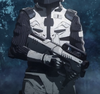 An Infantry-Employed Electromagnetic Induction Rifle in GODZILLA: Planet of the Monsters